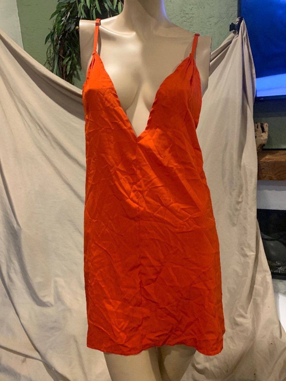 Free people v neck slip/top